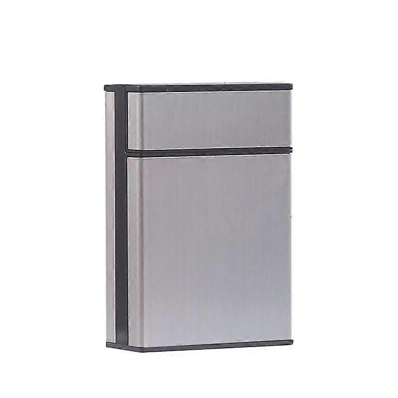 Aluminum Alloy Metal Veneer Cigarette Box Finished Product Coarse 20 Pcs Whole Box Anti-Pressure Moisture-Proof Portable Cigarette Set Cigarette Box