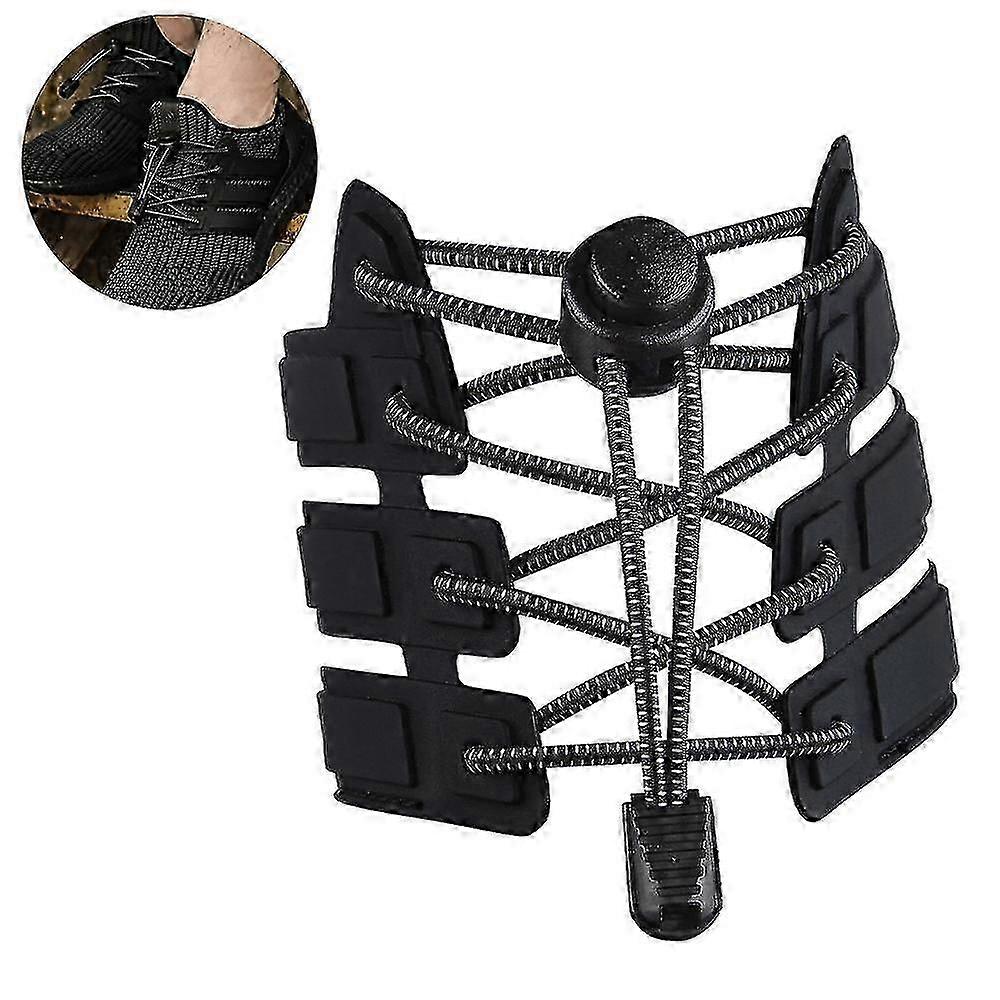 伸縮性のあるネクタイなしの靴ひも-ワンサイズはすべての子供と大人にフィットします-伸縮性のあるネクタイなしの靴ひも