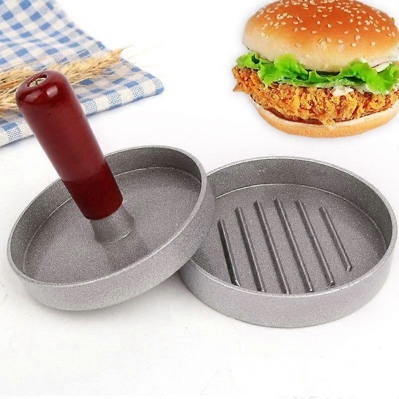 Non-stick Coated Hamburger Press Hamburger Plastic Handle Hamburger Press Flye255444