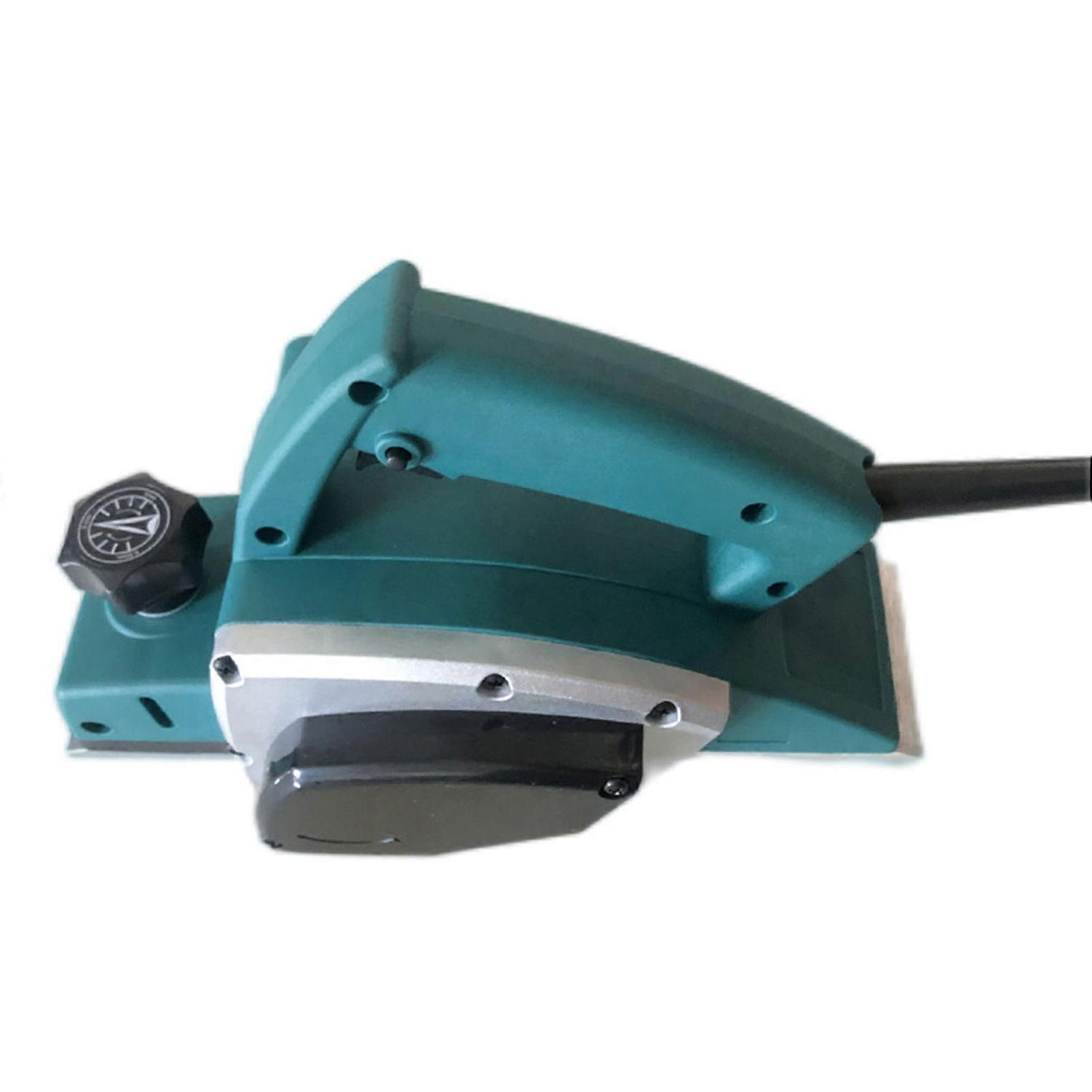 Handheld Electric Planer Multifunction Wood Planer Chamfer Planing Power Tool with Adjustable Cuttin