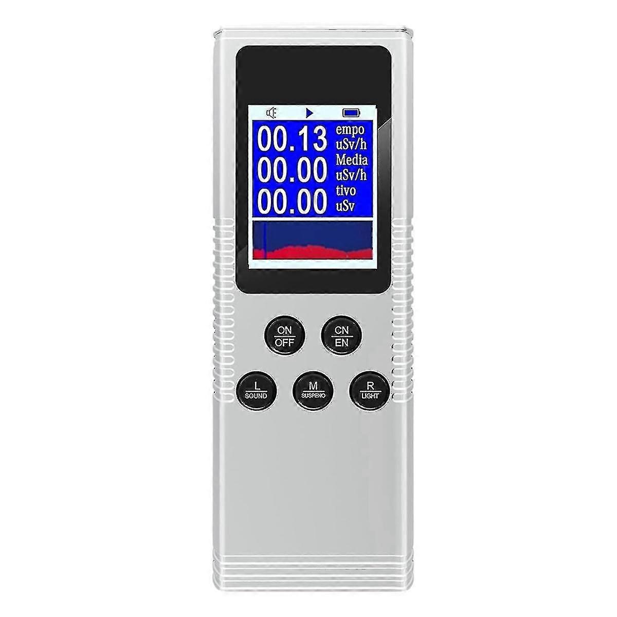 Geiger counter nuclear radiation dosimeter, portable radiation detector radioactive radiation