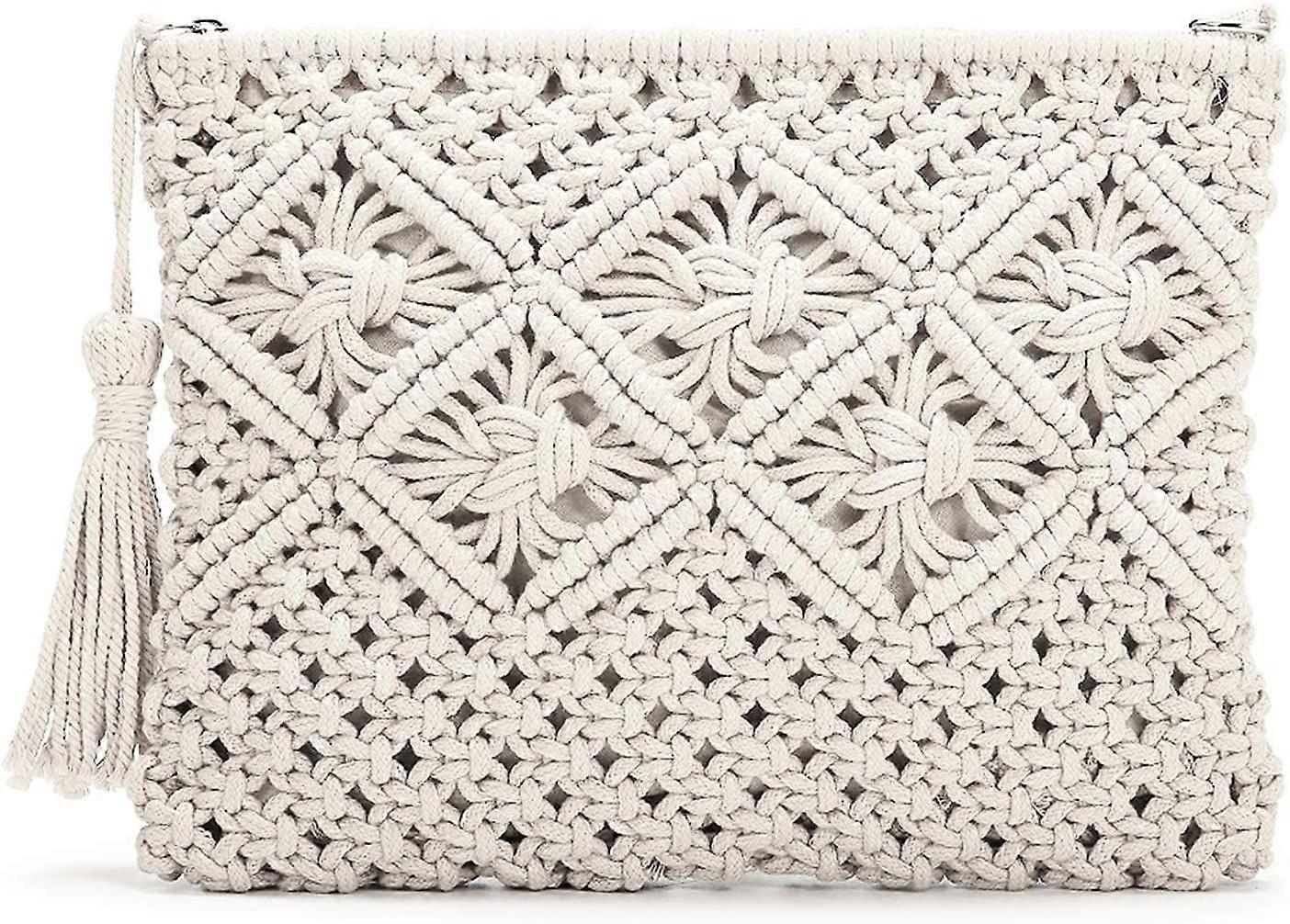 القش القابض محفظة، المرأة المعصم مخلب حقيبة يد مغلف حقيبة محفظة كبيرة الصيف حقيبة الشاطئ