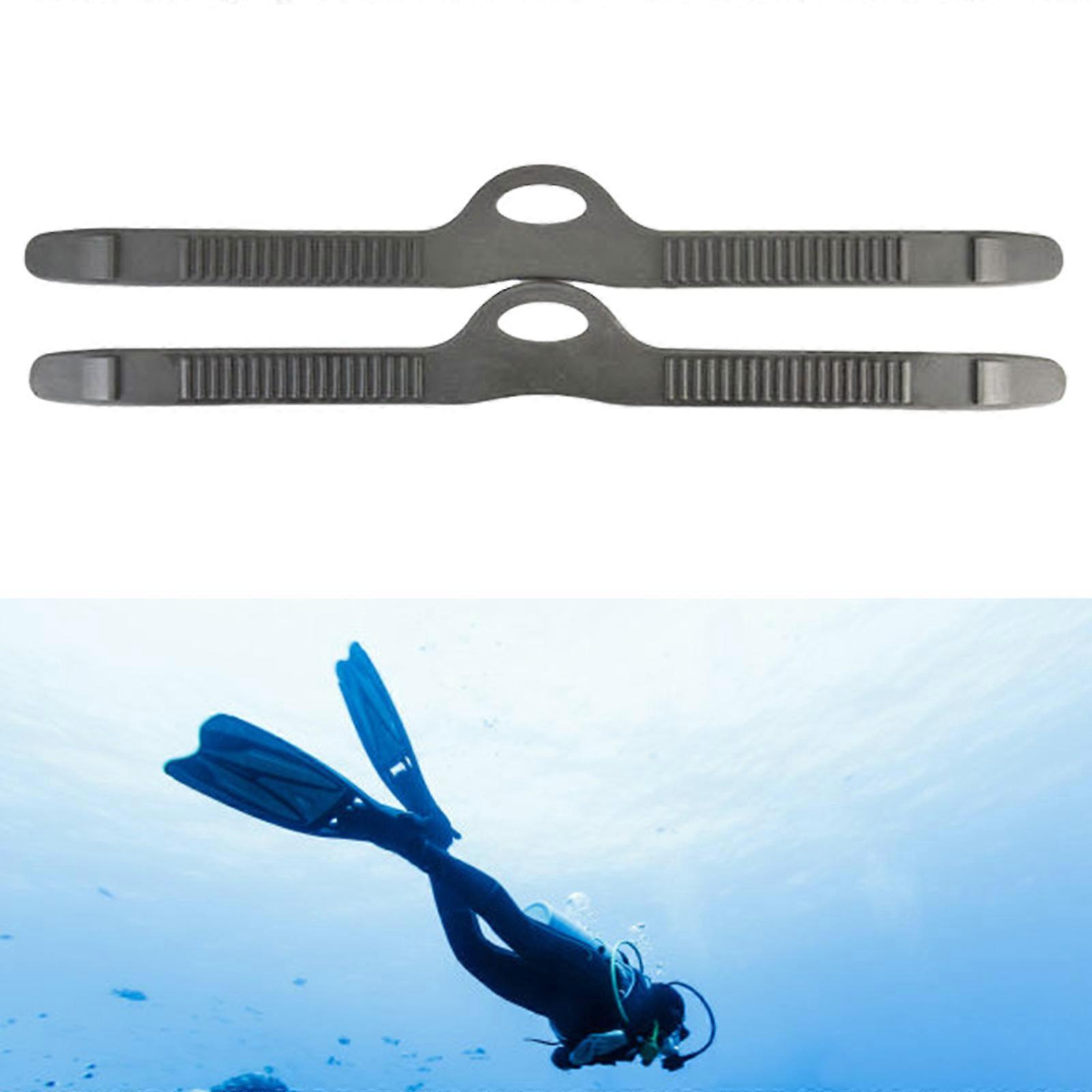 1 paire de palme de remplacement boucle sangle palme sangle palme de natation sangle de palme sous-marine boucle sangle plongées accessoires m