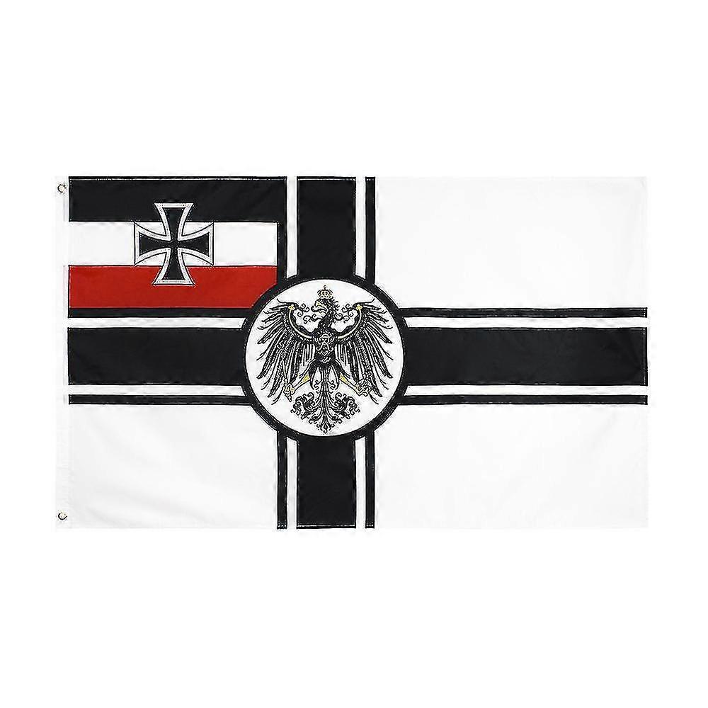 German Eagle Flag 90x150cm Premium Polyester, Double Stitched Edges