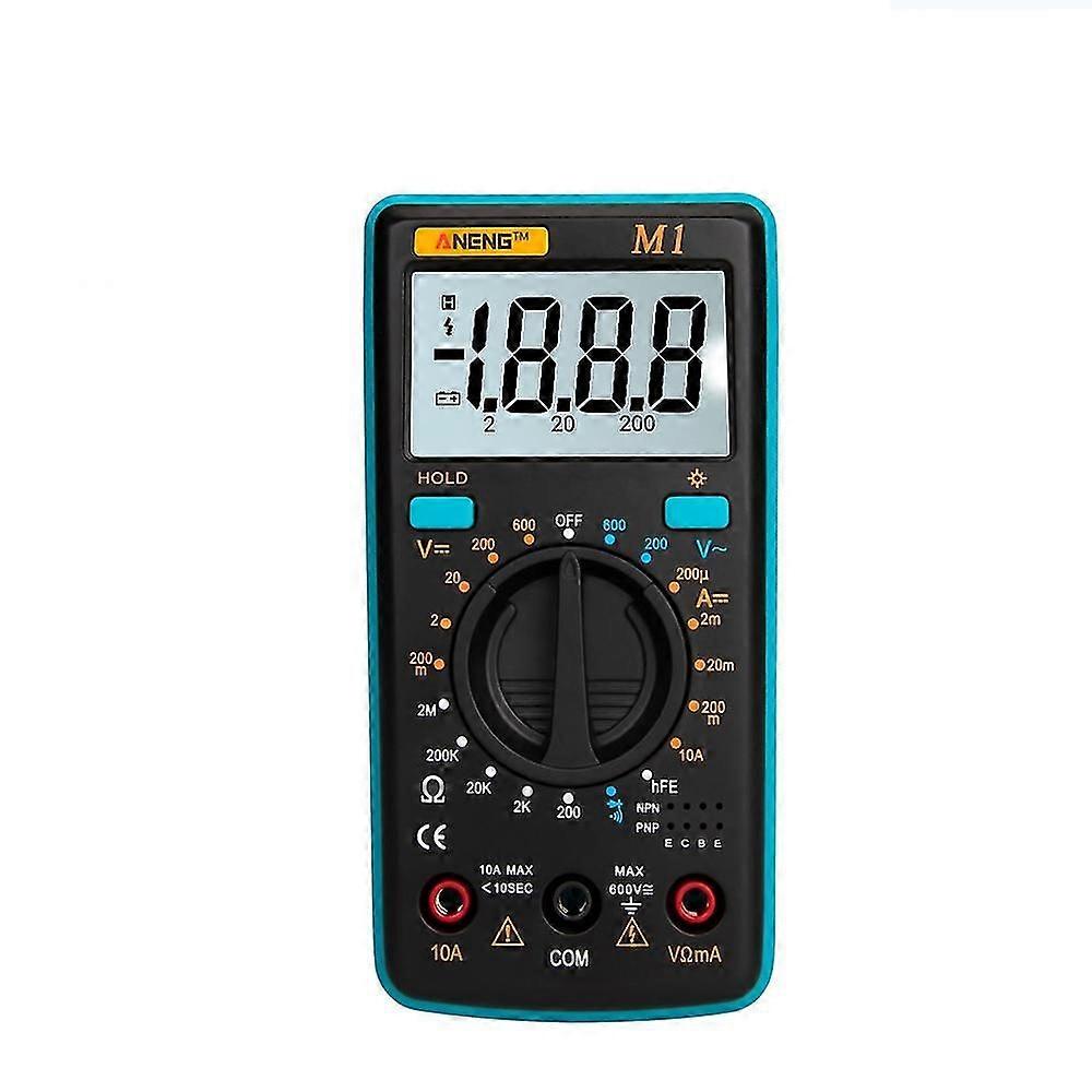 ANENG M1 Handheld Digital Multimeter LCD Backlight High Precision AC/DC Voltage Current Resistance T