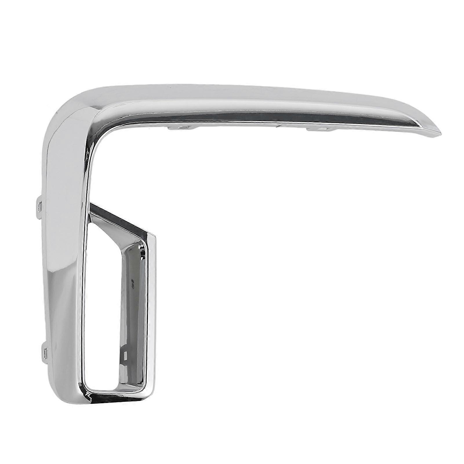 Front Fog Light Frame Cover Front Bumper Grille Chrome Trim Decorative Strip for 7 Series G11 G12 LCI M Sport 2019‑2022 Right: 51118079586