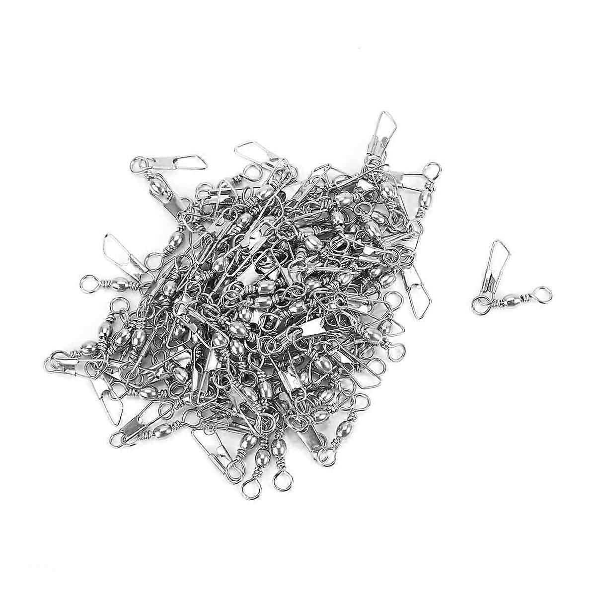 Ultra Smooth Rotation Fishing Accessories, Quick Change Fishing Connector for Effortless Lure Switching