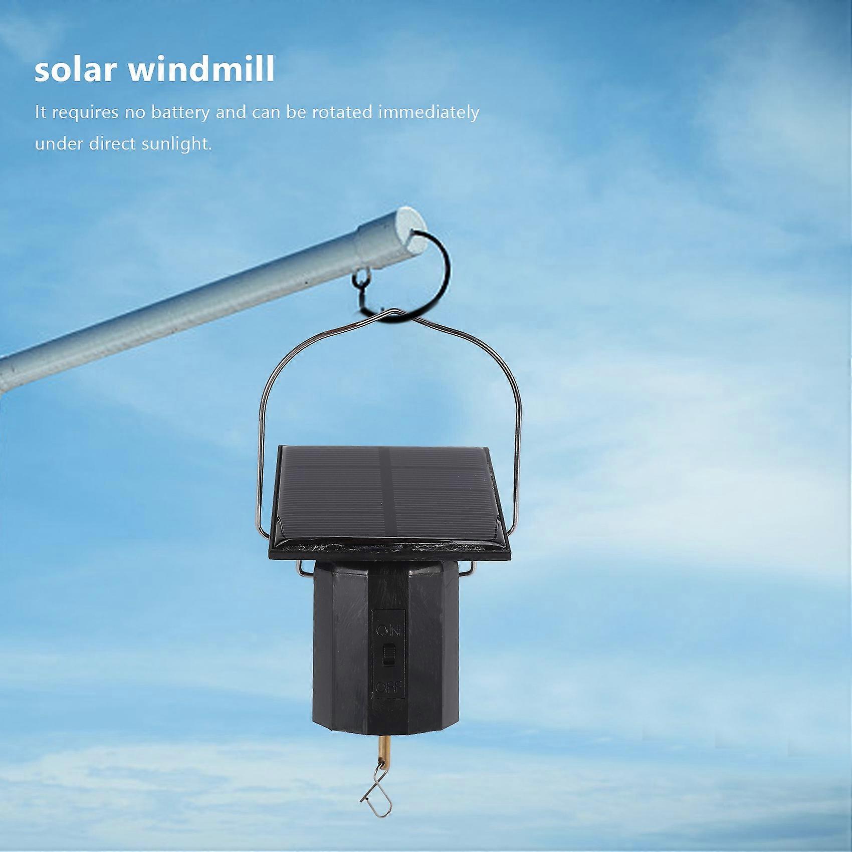 Wind Spinner Motor Solar Hanging Display Motor Rotating Solar Hook