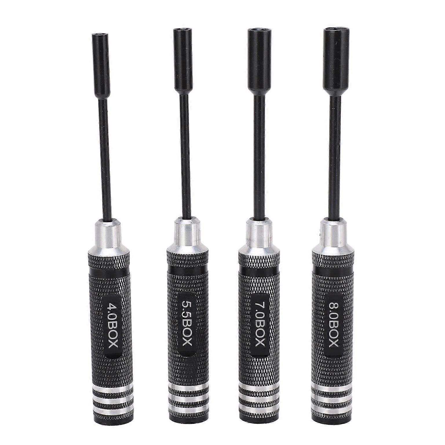 Hex Nut Driver Sleeve Set with RC Hex Screwdrivers and Spanner Box