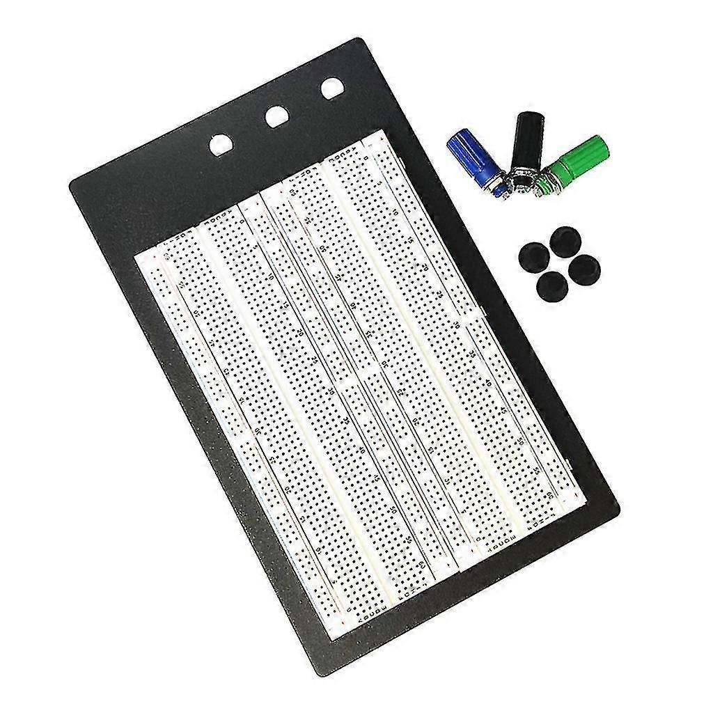 1660 Tie Points Solderless Breadboard Pcb Jumper Universal Test Bread Board