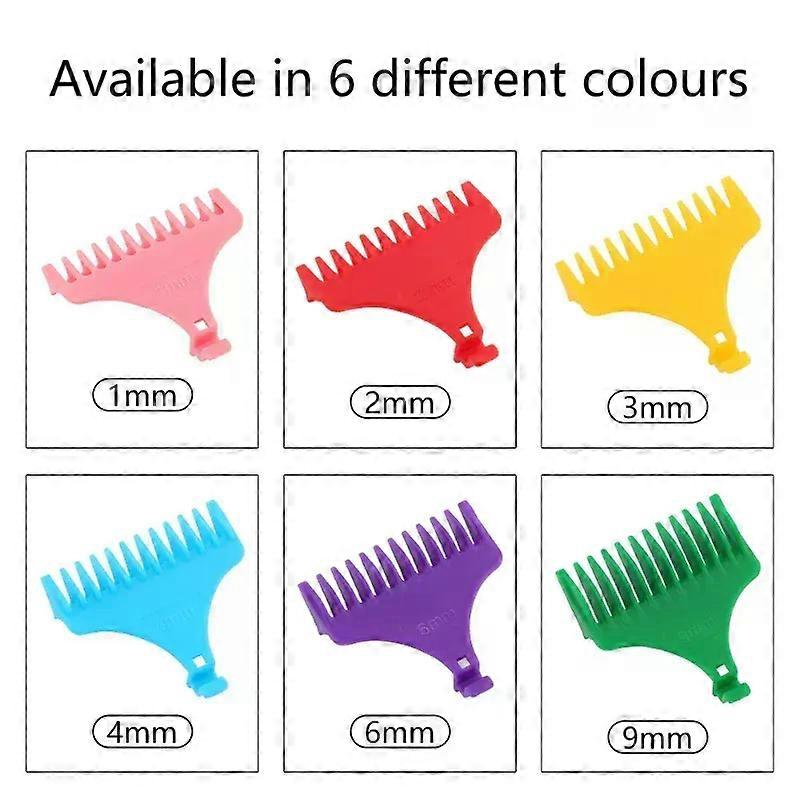 8 Grid Base Storage Box for 8P Universal Hair Clipper Limit Guide Comb for Barber Hair Styling Tool Kit Accessories