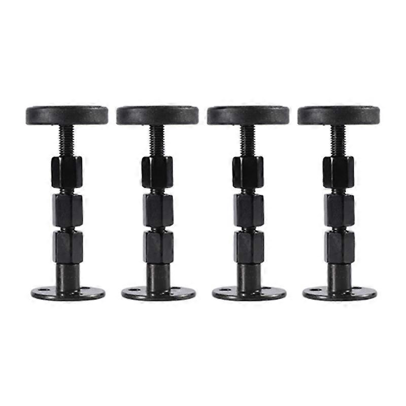 4PCS Headboard Stoppers, Adjustable Threaded Bed Frame Anti-Shake Tool, Bed Shake Support Stabilizer