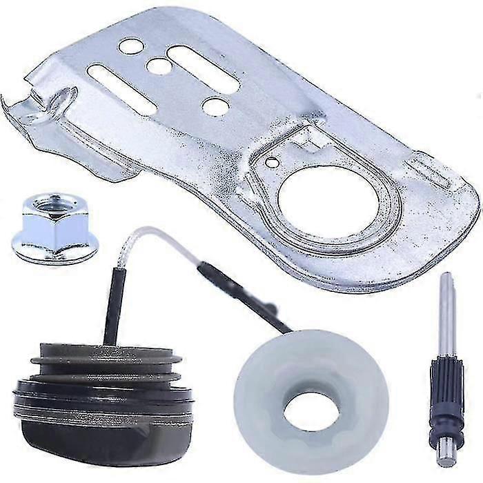 دليل بار بارن مضخة النفط الجوز كيت متوافق مع Husqvarna 445450 E X-torq سلسلة المنشار ، دليل شريط لوحة ، رمح -cdsx