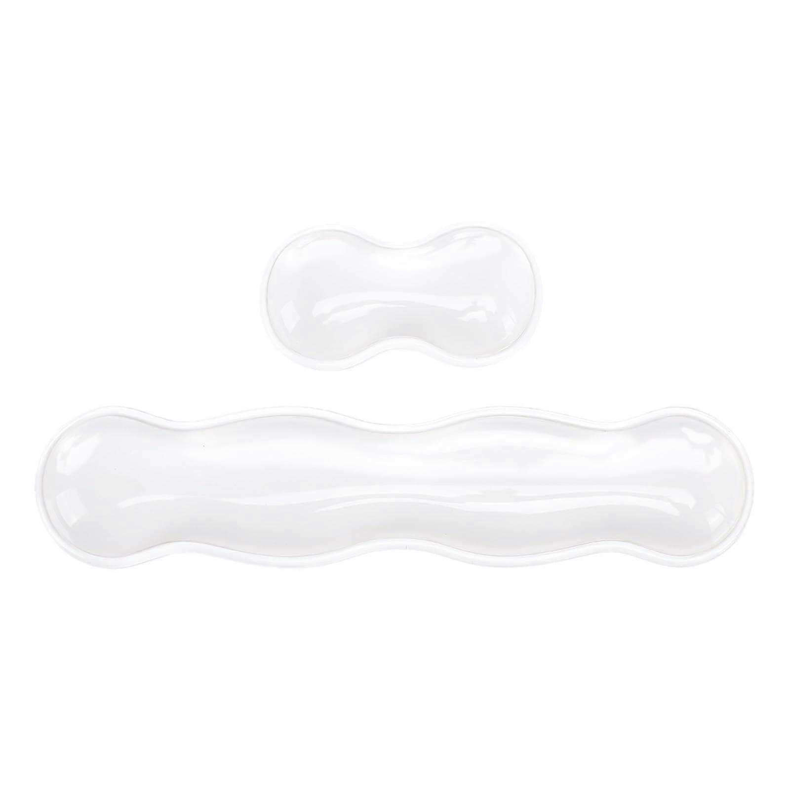 Ergonomic Soft Transparent Keyboard Wrist Rest for Home Office