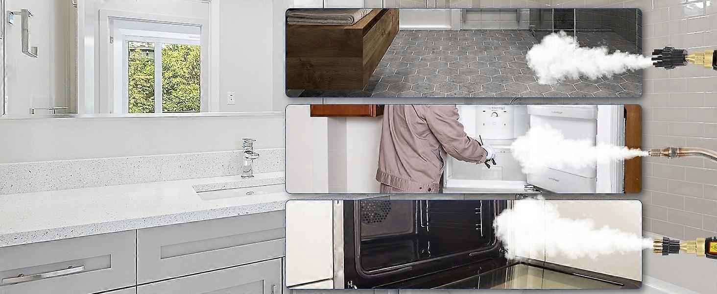 Steam Cleaner Yjhnp Steamer Washer Steamcleaner-2500w-white-eu