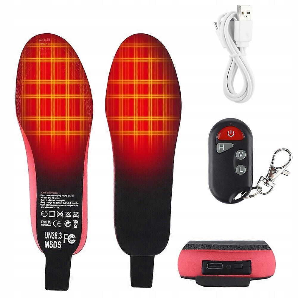Inserti per scarpe riscaldate Suola USB riscaldata taglia taglia 41-46
