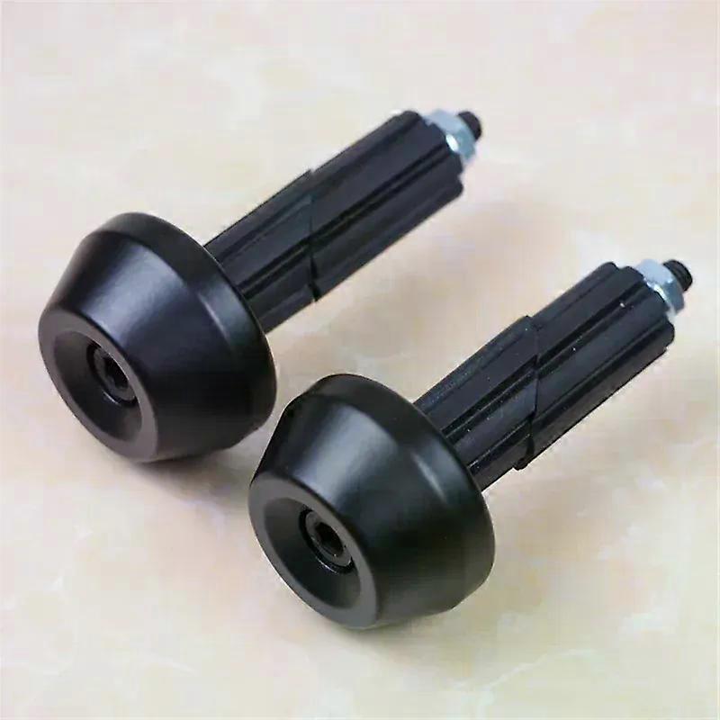Universal Retro Motorcycle Handle Bar Ends Plug Grips Handlebar Caps Slider Motor Bike compatible for KY800 ZF450RR 450SR GS125 CG125 125c