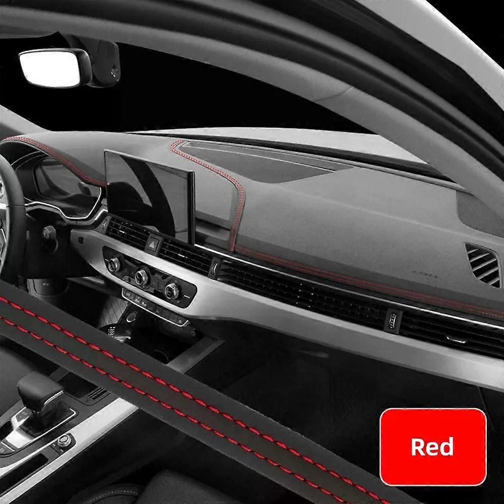 Leder Auto Interieur Zierleiste Verkleidung Selbstklebendes Armaturenbrett Dekorative Linie DIY Geflecht Streifen Luxus Auto Dekoration Zubehör