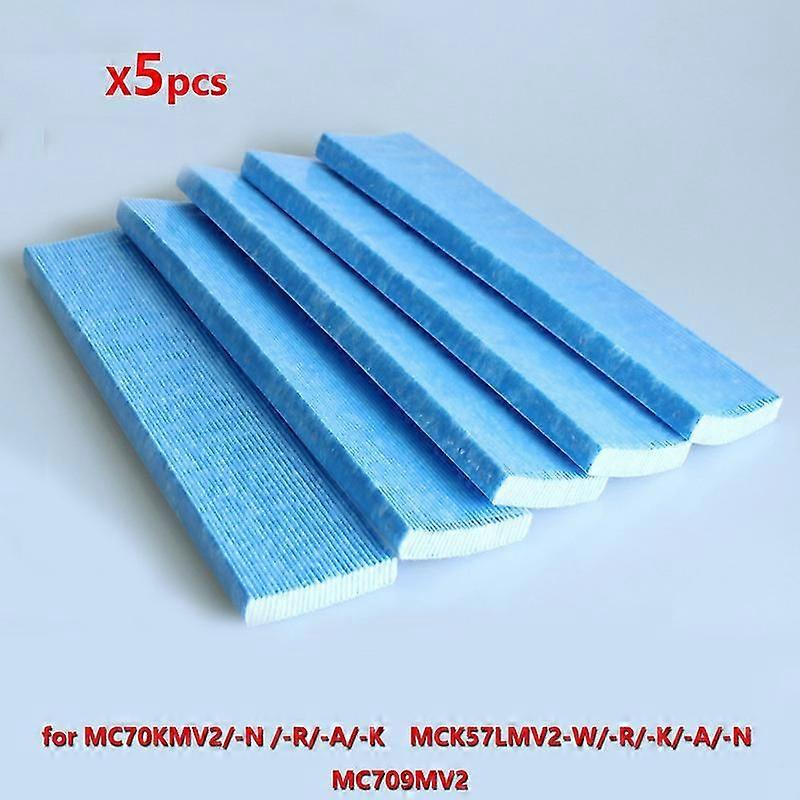 5pcs Luftreiniger Filter für Daikin ac / mc Serie Reiniger Kac017a4 Kac006a4 Faltenfilter für Daikin Mc70kmv2 / mck57lmv2 Serie