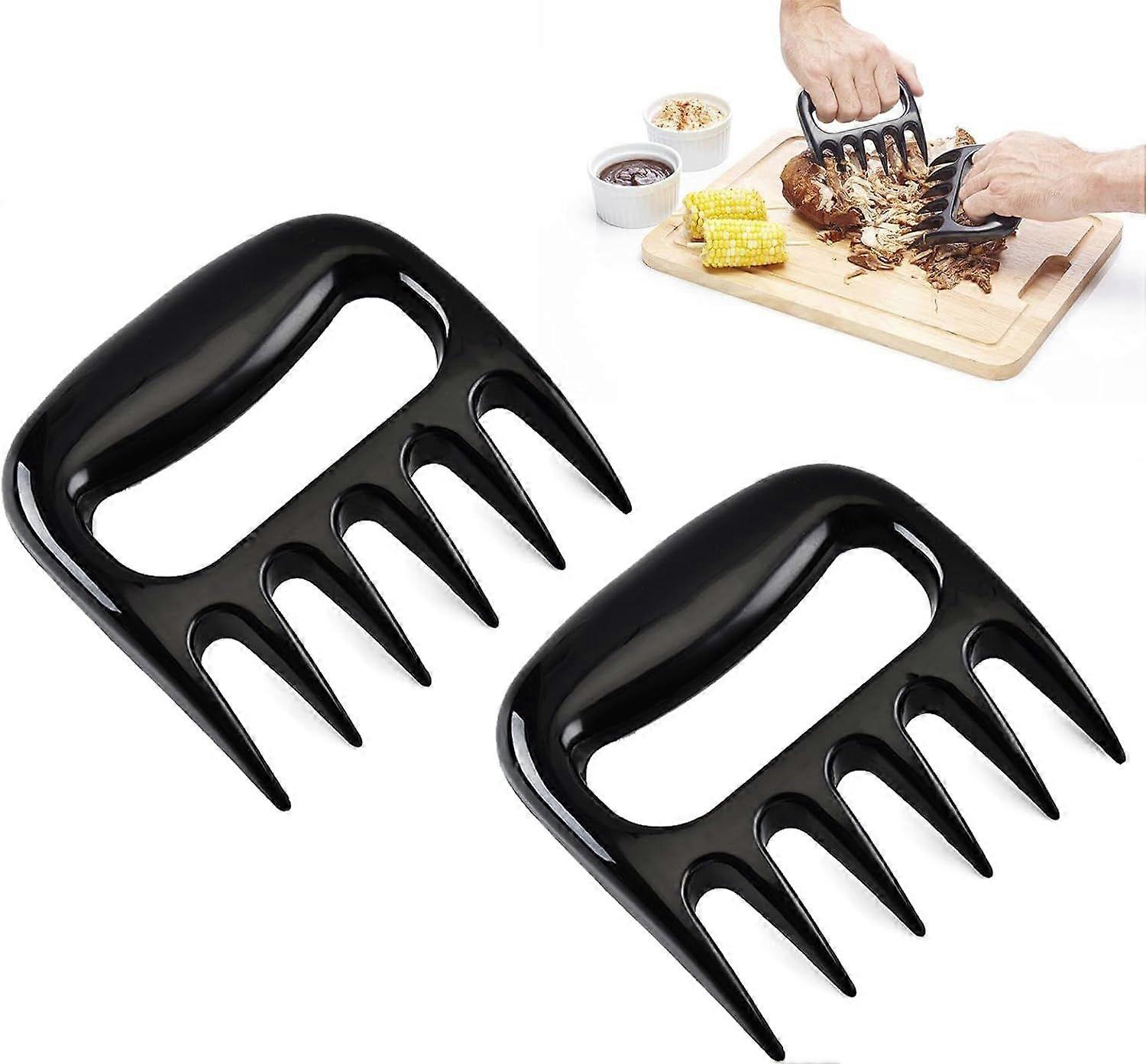 Bear Claw Meat Separator, 2 Pack Meat Separator, Meat Handling Tool, Plastic Fork, Meat Separator, BBQ Grill
