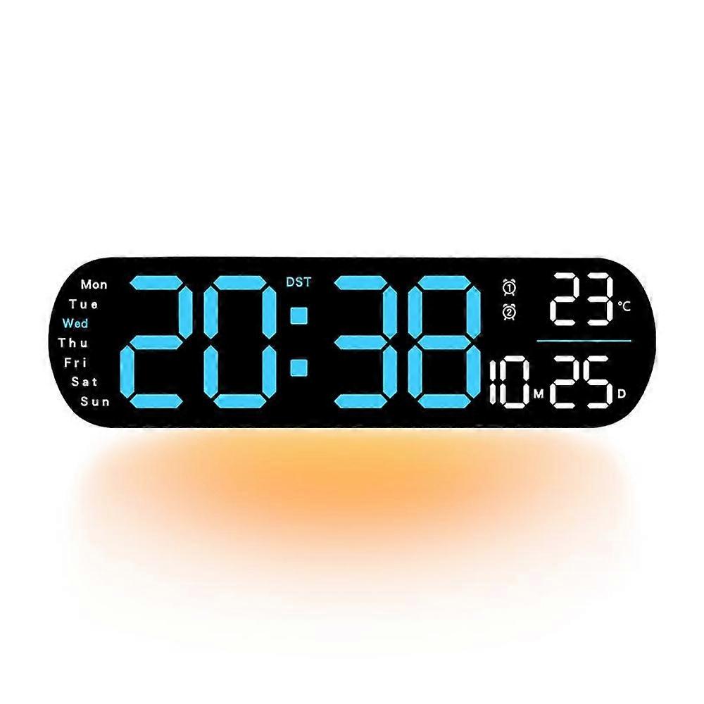 Nartionwant Digital Wall Clock, Upgraded Digital Wall Clock