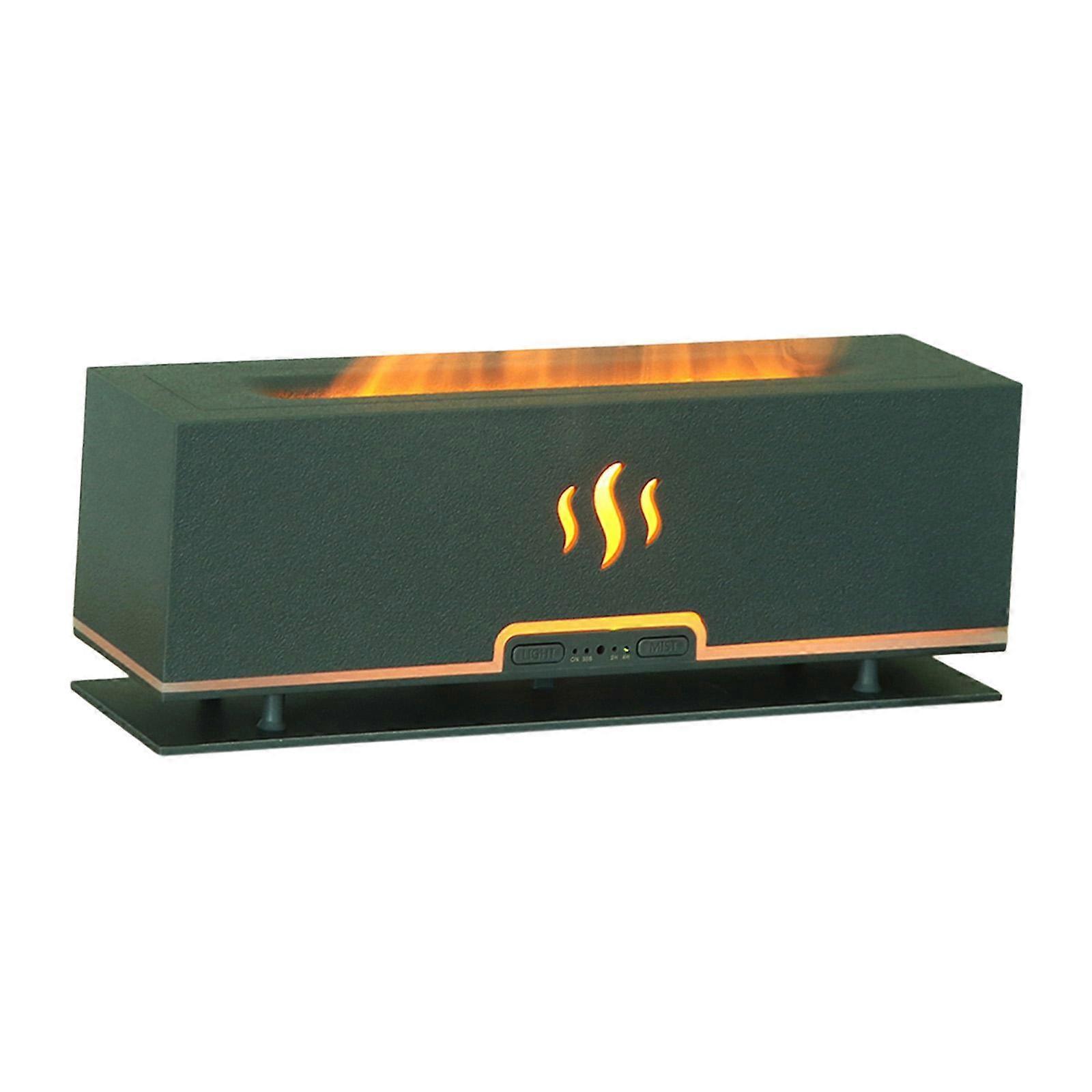 Simulation Flame Mist Humidifier Essential Oil Diffuse Mute Modern 2 Colors