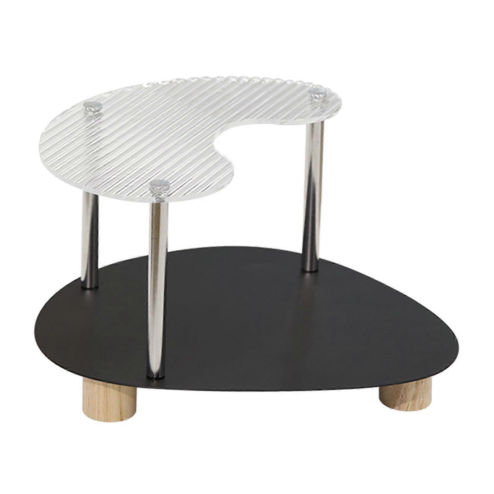 Double Layer Storage Rack Two Tier Household Acrylic Makeup Organizer Dressing