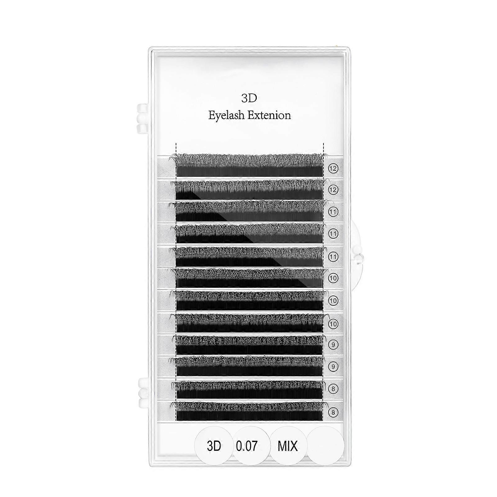 Fluffy Grafting Eyelashes 3D Effect Lightweight & Comfortable Lashes