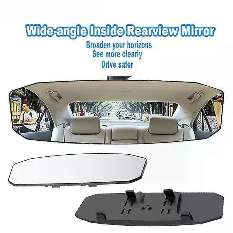Universal Wide-Angle Anti-Glare Car Baby Mirror compatible for Enhanced Rear View & Safe Driving