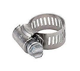 9351 Stainless Steel Hose Clamp 1/2" to 1-1/4" Size, Durable Pack of 10 for Secure Hose Connections