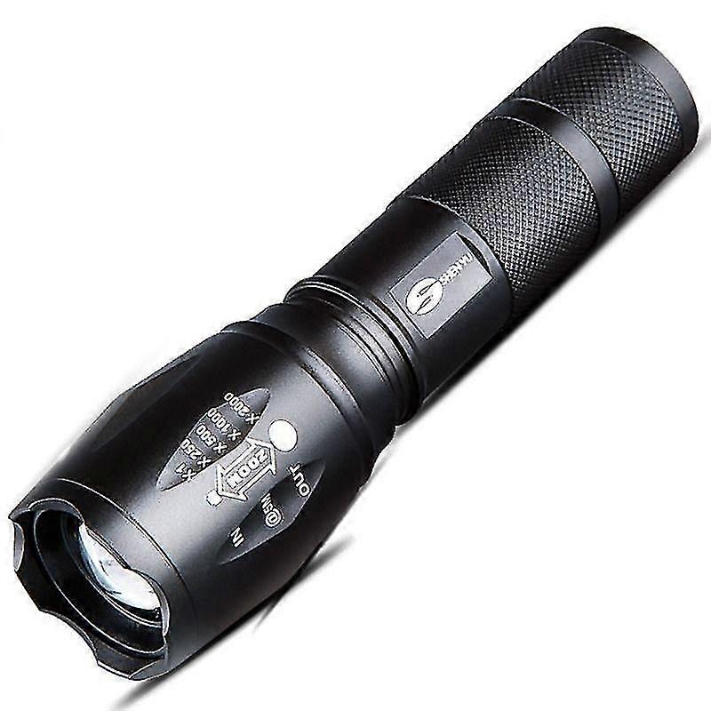 Portable High Power LED Light Flashlight Rechargeable Battery Outdoor Camping Flashlight