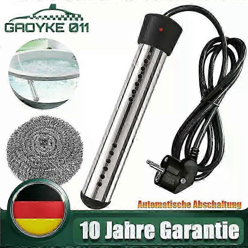Electric Bath Heater with Immersion Heater and 3000W Pool Heating