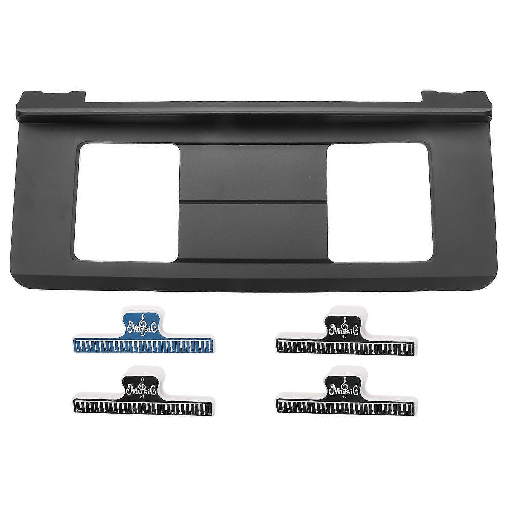 Sheet Music Keyboard Stand with 4 Clip Holders Compatible with Yamaha Music Keyboards