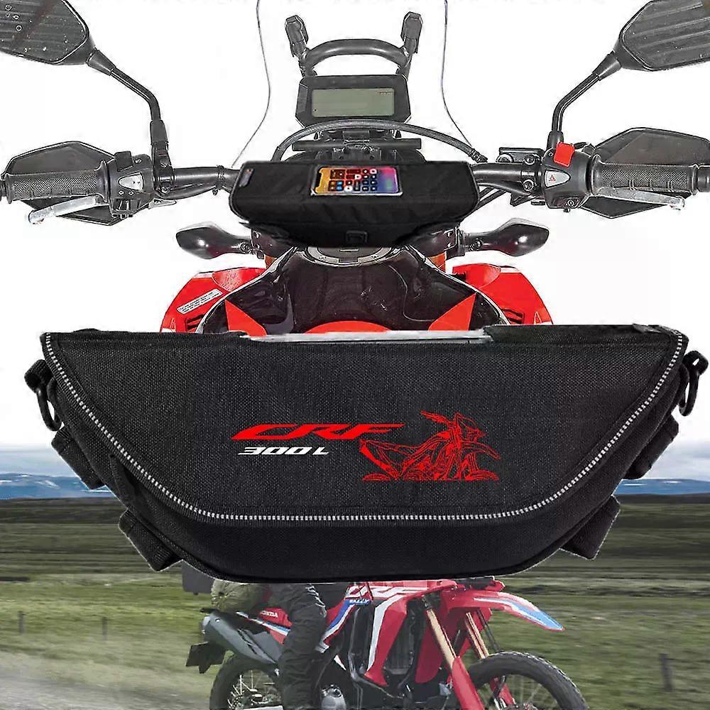 لهوندا CRF300L CRF 300L CRF 300 L ملحق دراجة نارية حقيبة تخزين مقود مقاوم للماء والغبار حقيبة ملاحة-D