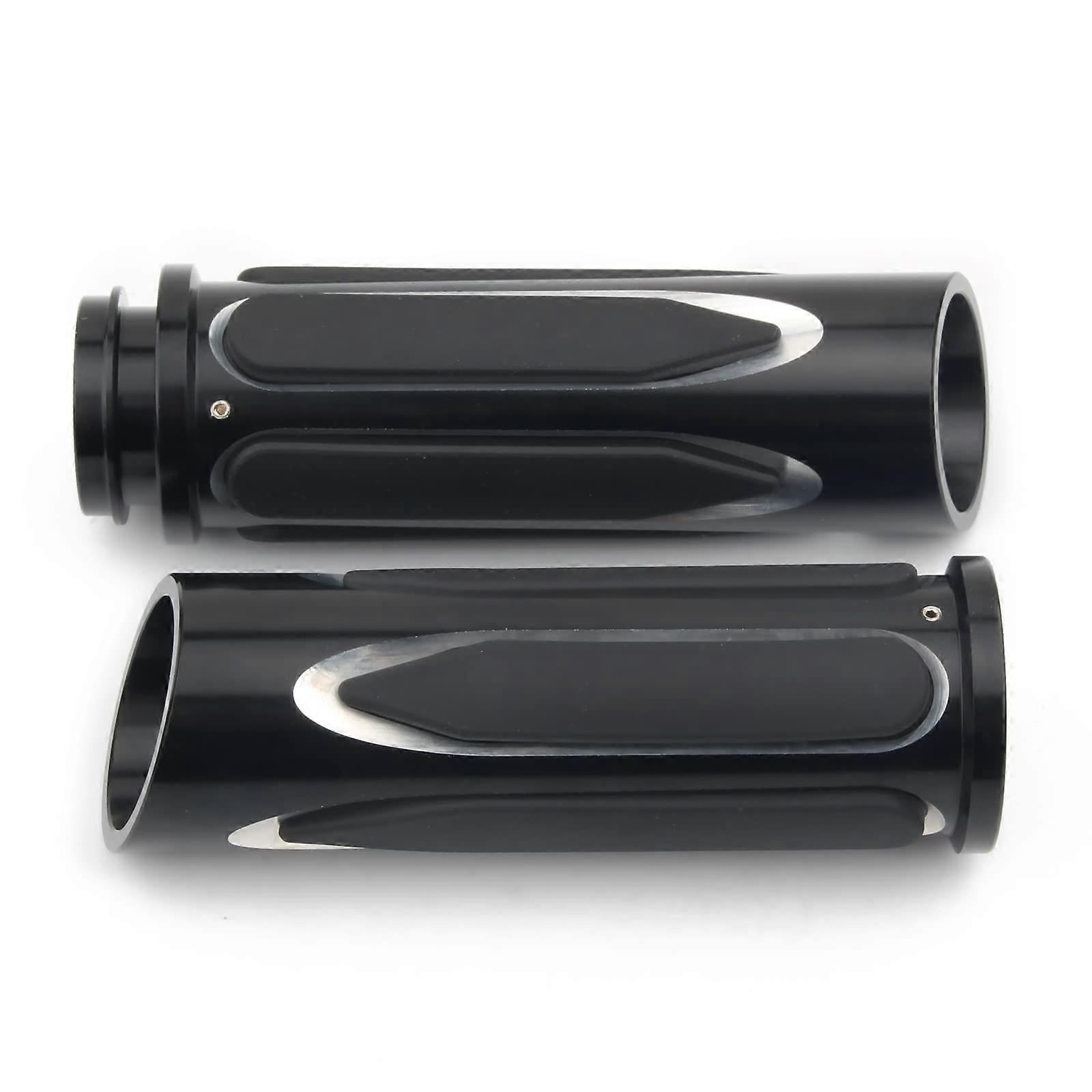 Motorcycle Handlebar Grips Electronic Throttle 1" 25mm Compatible with Harley Davidson Touring Models Softail Dyna Road King