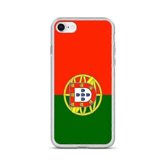 iPhone Case - Portugal - SE 2020 - Flexible - Multicolored - Flag Pattern