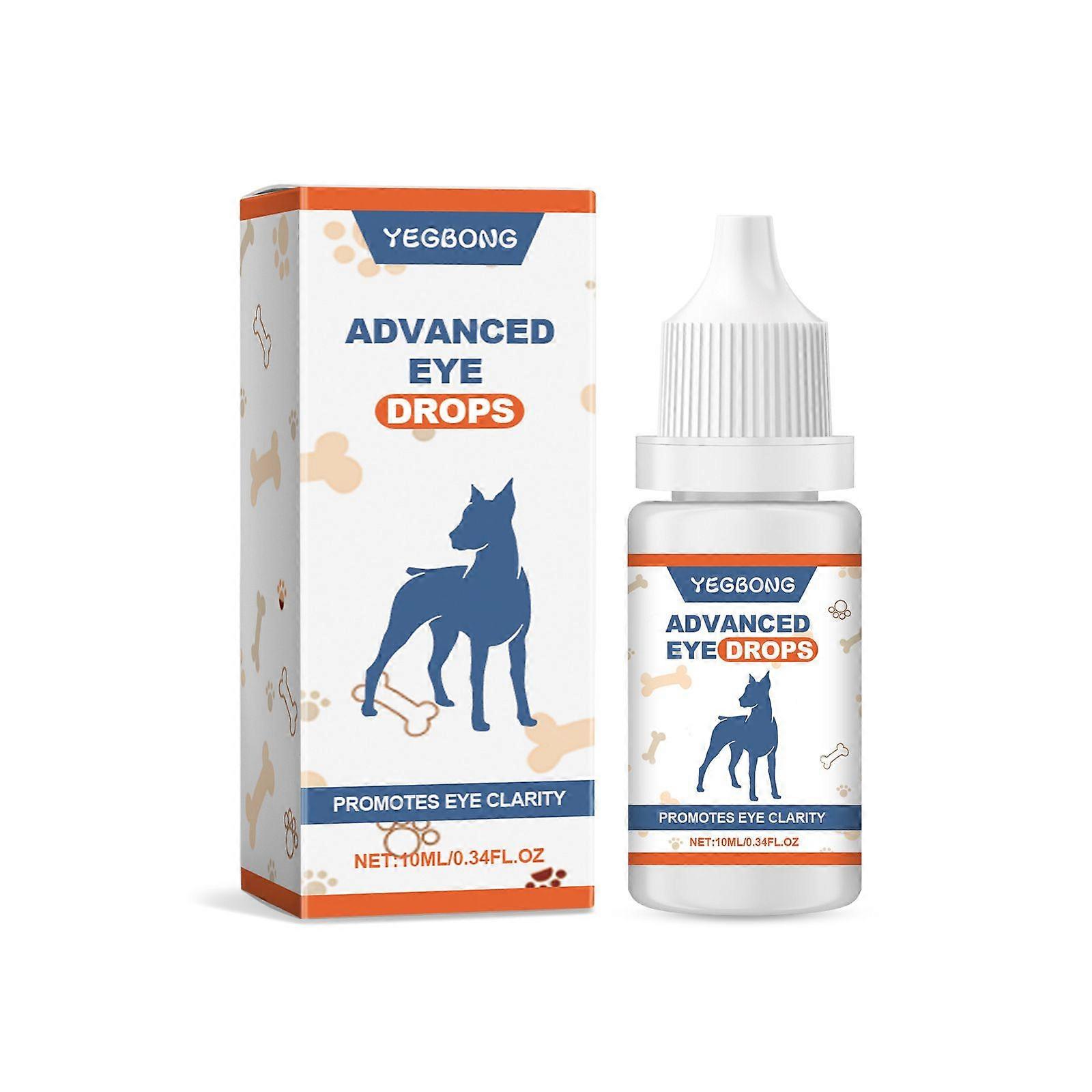 Eye Drops for Dogs, Pet Dog Eye Drops for Relieving Eye Itching and Irritation, Removing Eye Stains, Relief Eye Discomfort and Redness, Safe for All A