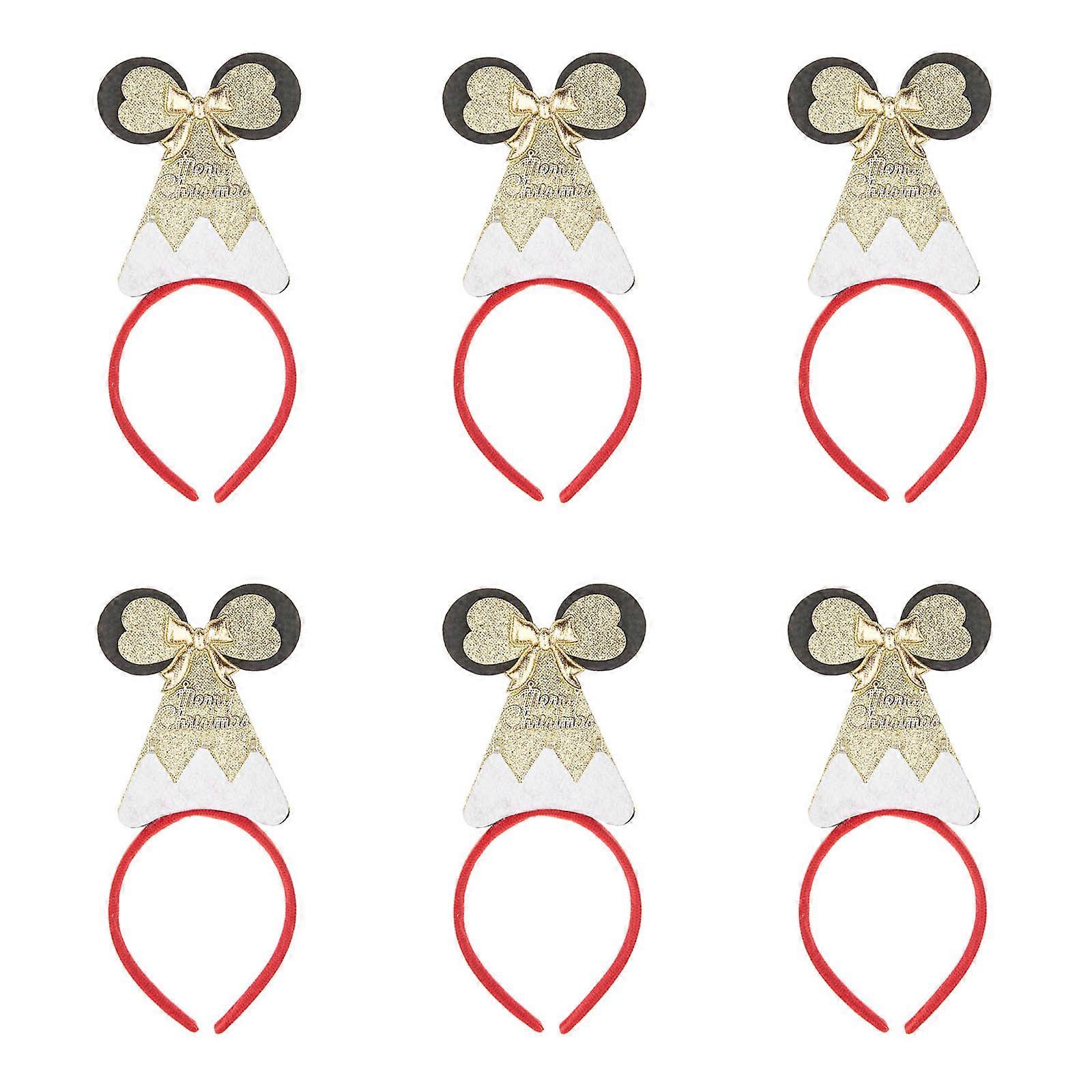 舒适的圣诞 LED 头带圣诞 LED 头饰闪闪发光的团体派对用品