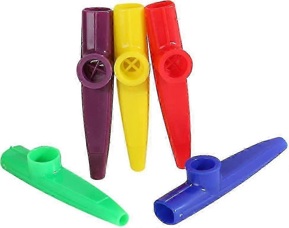 Colorful Kazoo Flutes for Musicians and Gift Sets 5pcs in Random Colors