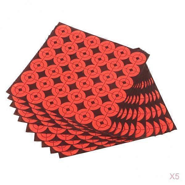 1800pcs Lot Shooting Paper Targets Reactive Splatter Stickers Sticky Patches