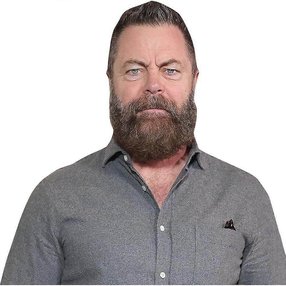 Nick Offerman (Camicia) Mezzo Corpo Buddy Ritaglio