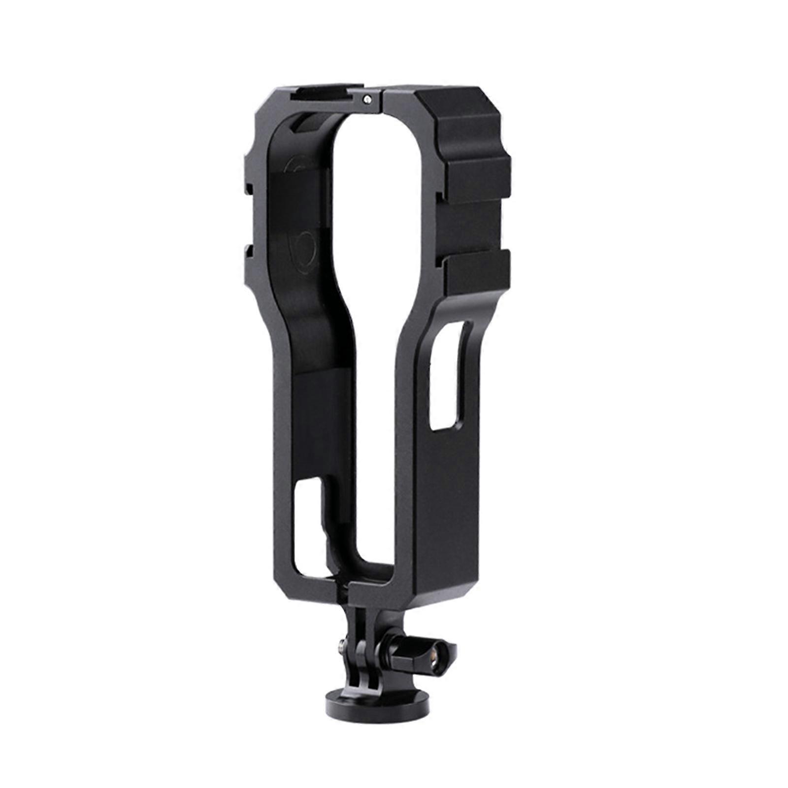 Standard Mounting Bracket Anti-drop Anti-collision Frame Cage with 3 Cold Shoe Mount for 360 One RS Panoramic Camera