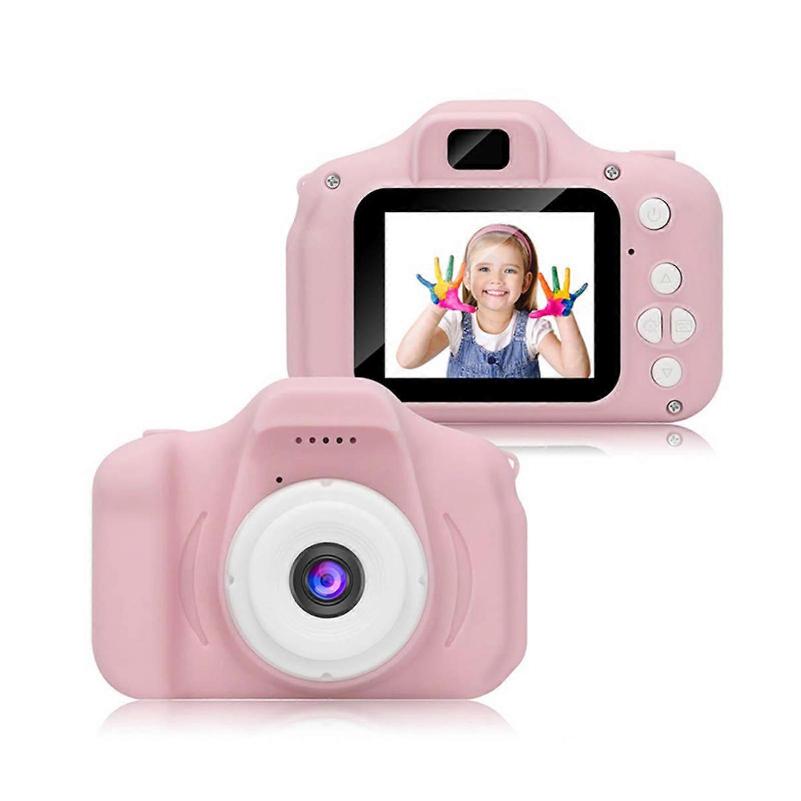 Kids Camera with 2 Inch Screenfor for Girls and Boys Mini Rechargeable Child Digital Camera Shockproof Outdoor Play