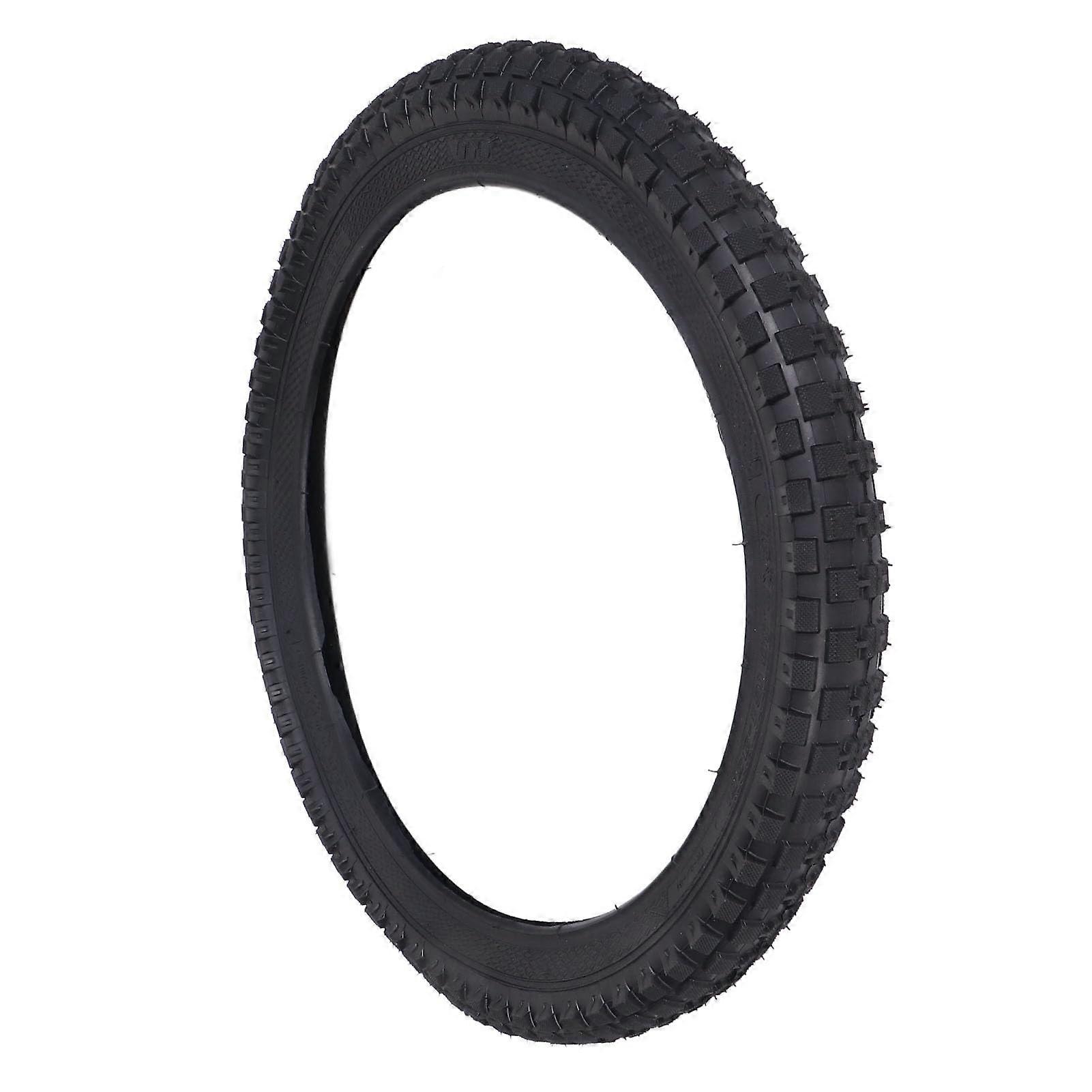 Mountain Bike Outer Tyre Square Pattern High Strength Rubber Wear Resistant 40 P.S.I 280 KPa (with Square Pattern Design) for Cycling 182.4