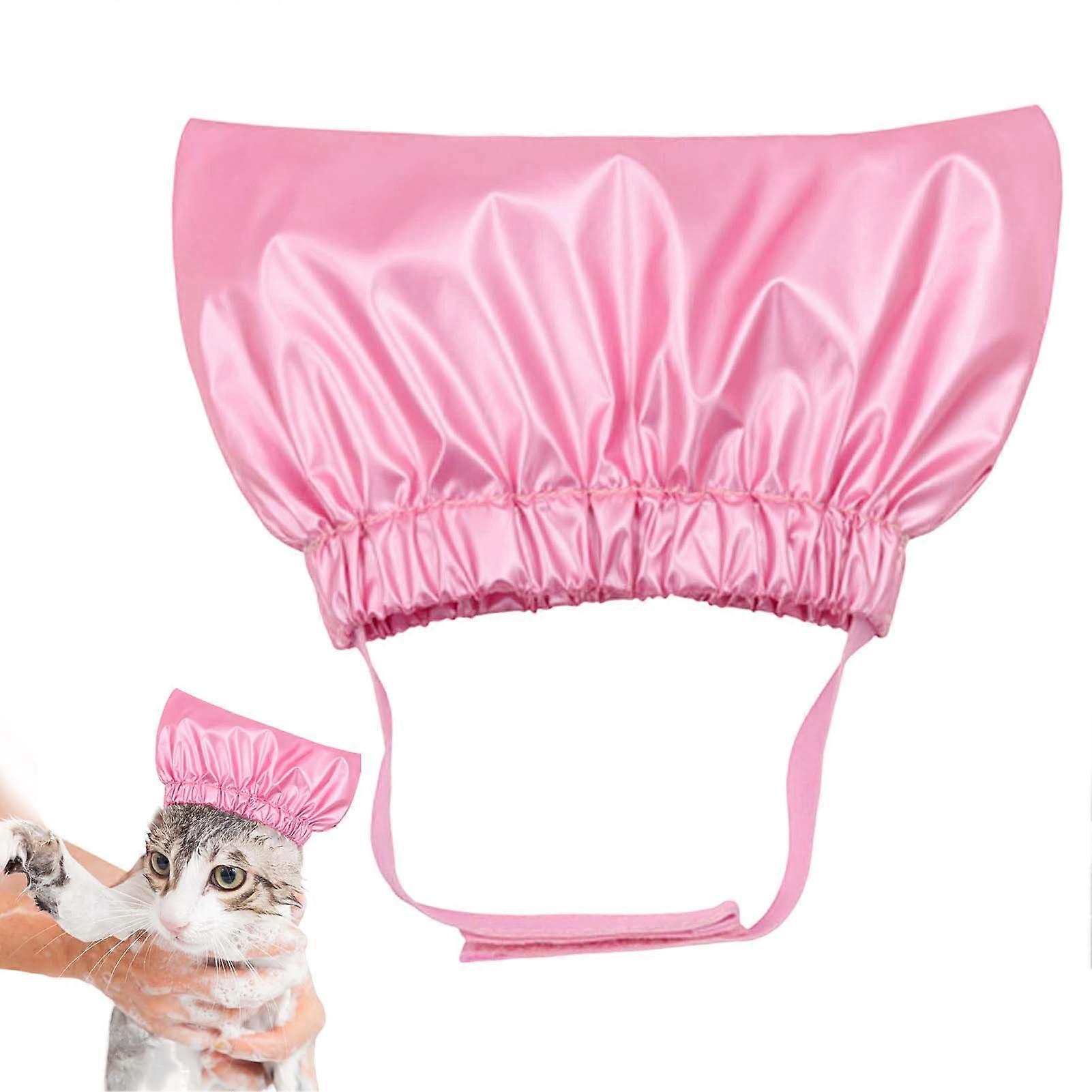 Waterproof Pet Shower Cap Dual-Purpose Reusable Small Shower Caps