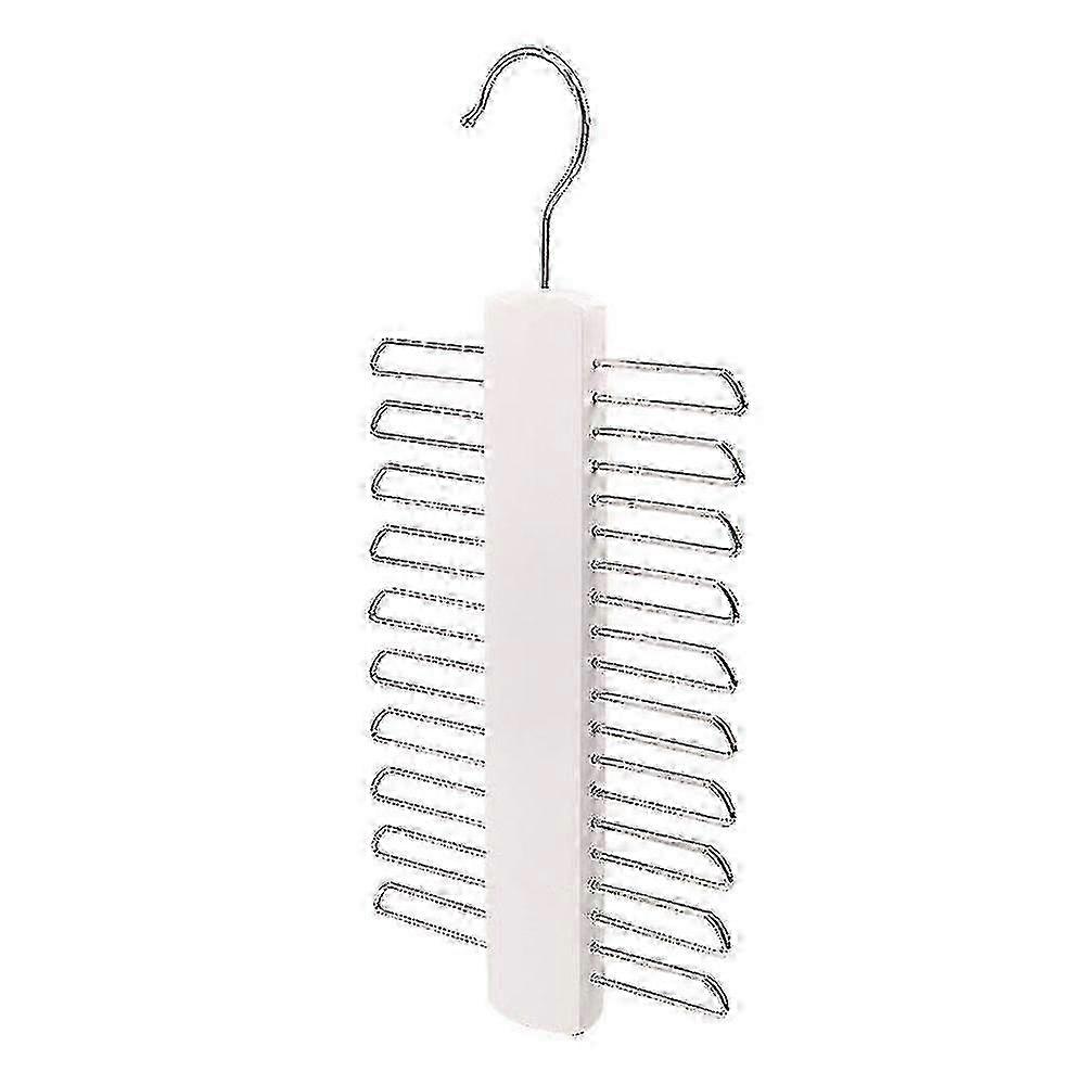 Wooden Hanger for Neckties and Belts, Suitable for Organizing Accessories and Keeping Them Neat and Tidy