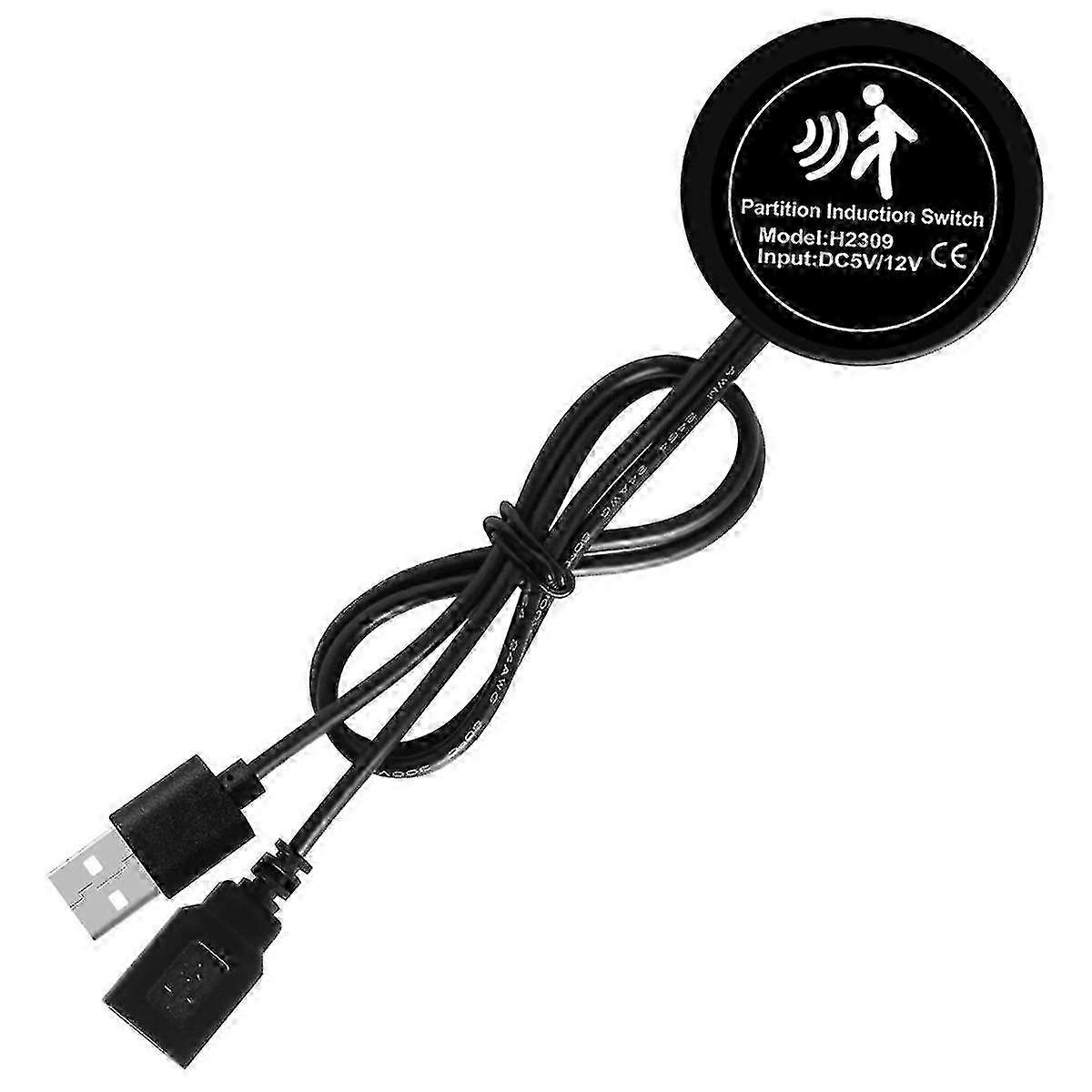 Acrylic Interior Car LED Strip Light with Motion Sensor Switch, Compatible with Various Vehicle Models, DIY Kit Included