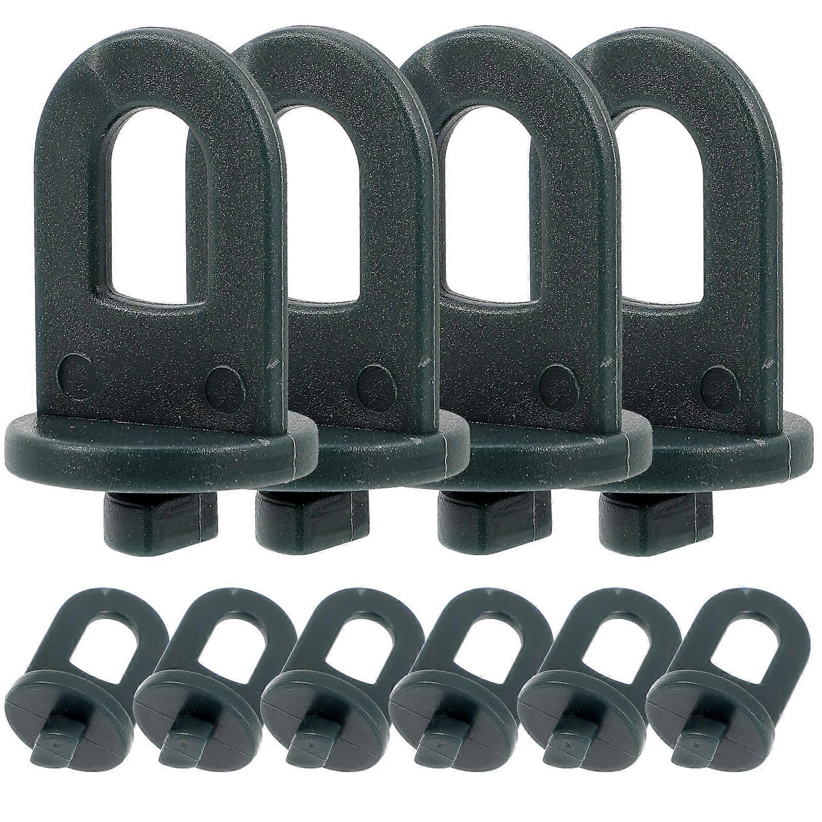 50pcs Durable Plastic Greenhouse Hooks for Hanging Pots, Shade Nets, and Easy Reuse in Greenhouses