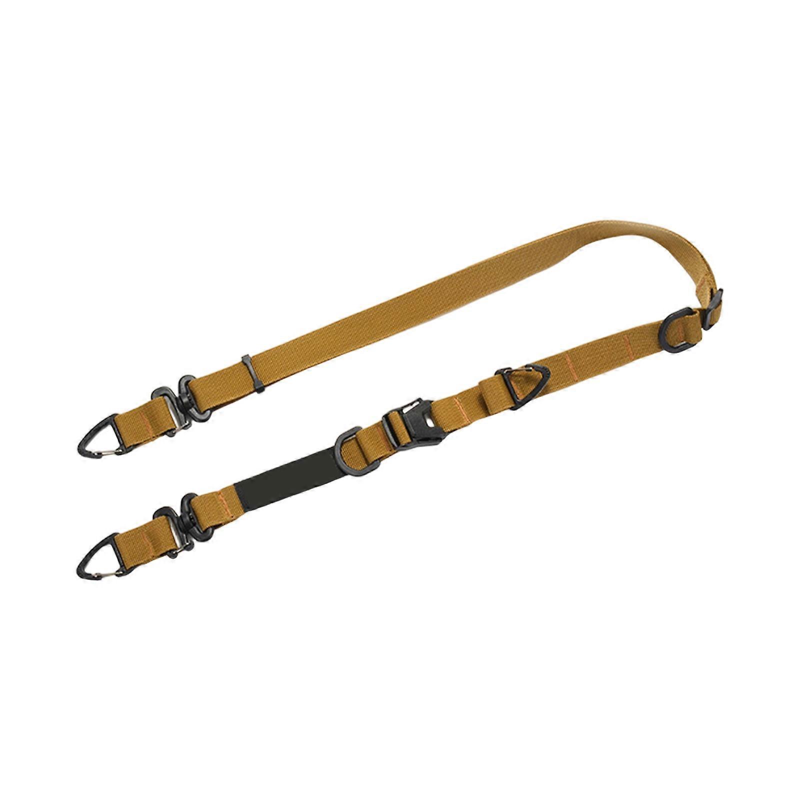Camping Crossbody Bag Replacement Strap Easy Connection Light Weight Tactically Harness with Quick Adjustment Enduring  Khaki