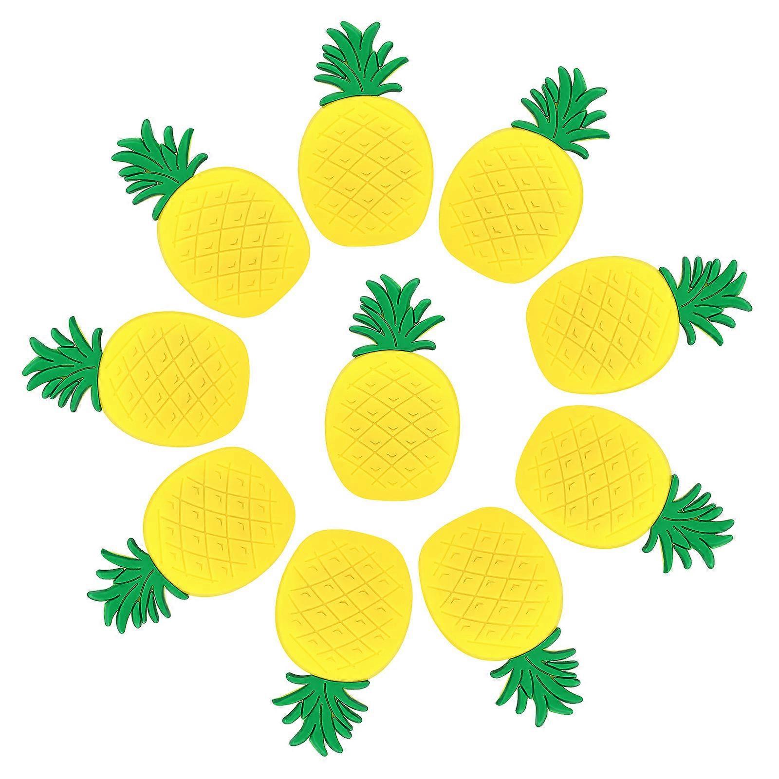 Fruit Decorations for Fridge, Pineapple Styled Magnets Perfect for Home Office Use
